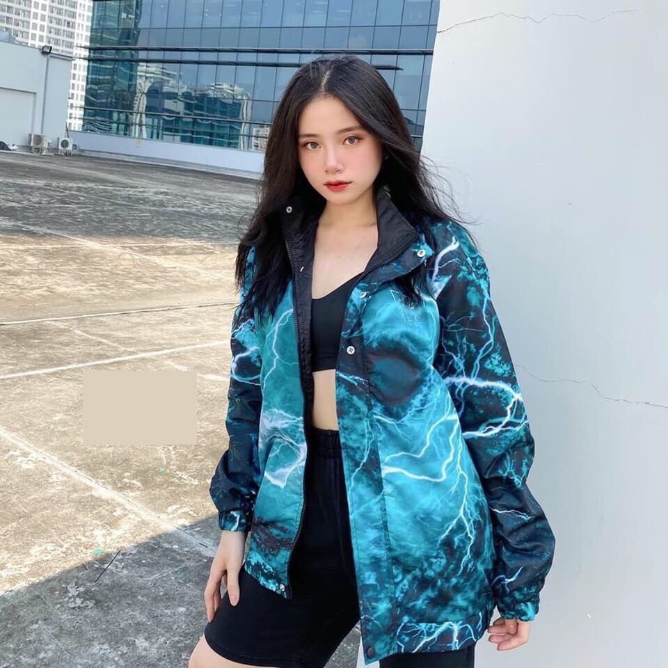 [Tặng Quà] Áo Khoác Dù Nam Nữ Unisex - Áo Jacket Bomber 3D Phản Quang HADES Cực Hot - LP.STORE (có form rộng) | BigBuy360 - bigbuy360.vn