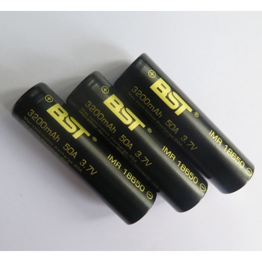 Pin sạc Lithium Li-ion 18650 BST 3200mAh 50A Max