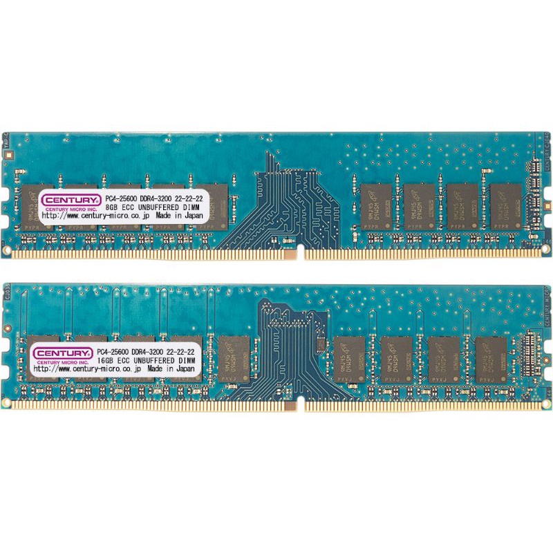 RAM ECC UDIMM 16GB DDR4-2400 2600 32000