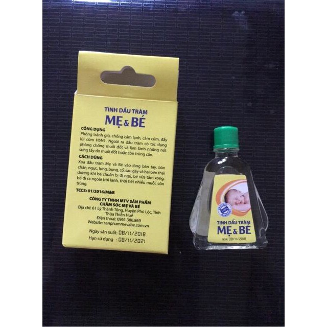 Tinh dầu tràm Mẹ &amp; Bé ( lọ 10ml )