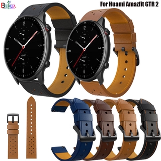 Dây Đeo Da 22mm Cho Đồng Hồ Thông Minh Huami Amazfit Gtr 2