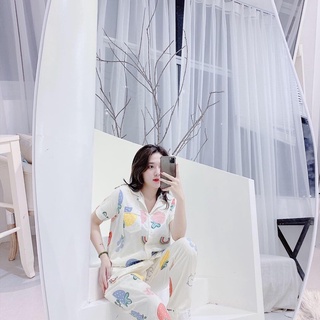 BỘ PIJAMA / PIZAMA BỘ MẶC NHÀ chất thô hàng quần dài mùa thu CAO CẤP