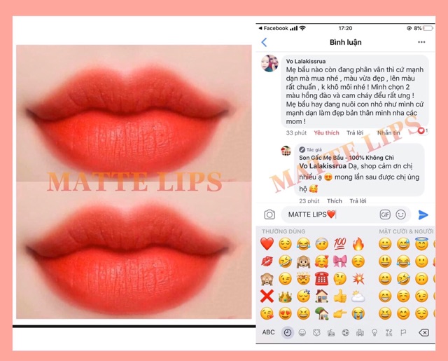 [Tặng kèm Hũ dưỡng 45K] COMBO 2 MÀU SON GẤC MATTE LIPS 298K[chỉ áp dụng khi mua tại link Shopee này]