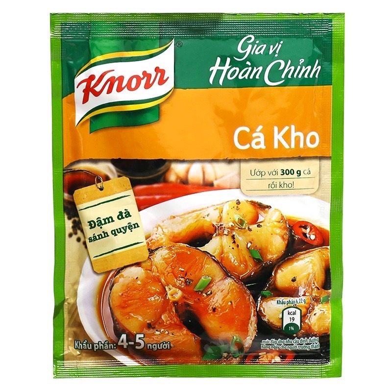 Cá kho Knorr gói 28g