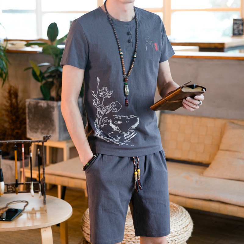 [[DUY NHẤT HÔM NAY]] sale giá cực sốc tri ân khách hàng. ĐŨI TỰ NHIÊN mặc vào thoải mái vô cùng s/p THÊU HOA SEN | BigBuy360 - bigbuy360.vn