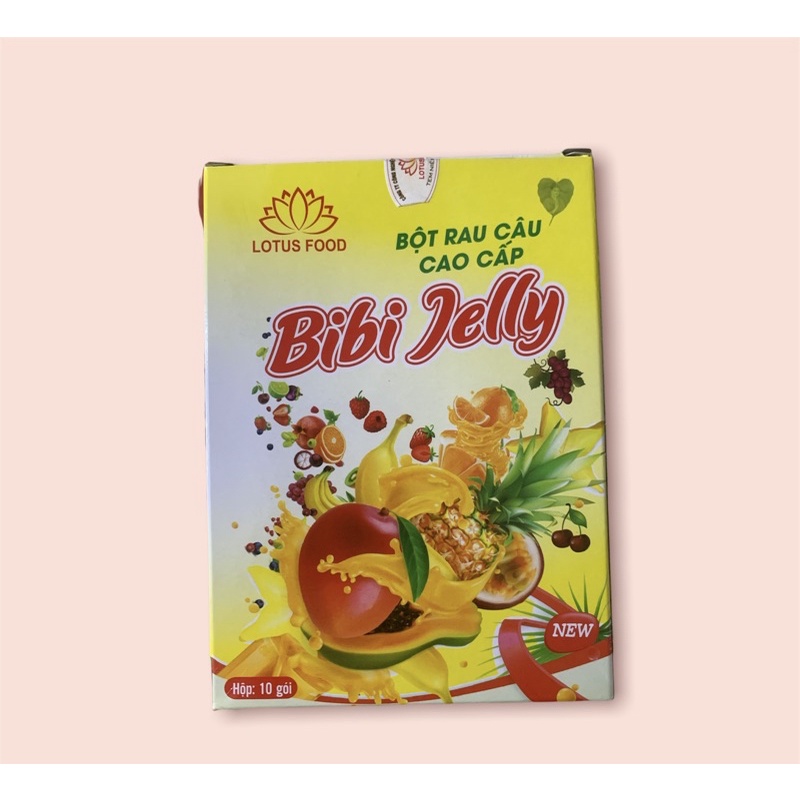 Bột rau câu bibi jelly gói lẻ