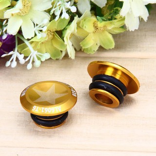 Bicycle MTB Bicycle Aluminum Alloy Plug Handle Grip End Stoppers