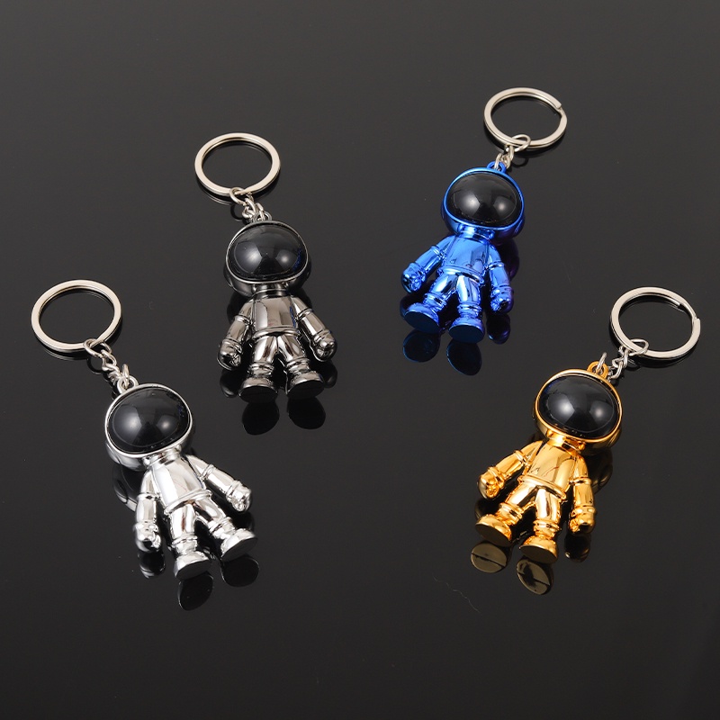 Móc Khóa Hình Phi Hành Gia 3 Kiểu Dáng Cá Tính Thời Trang Unisex