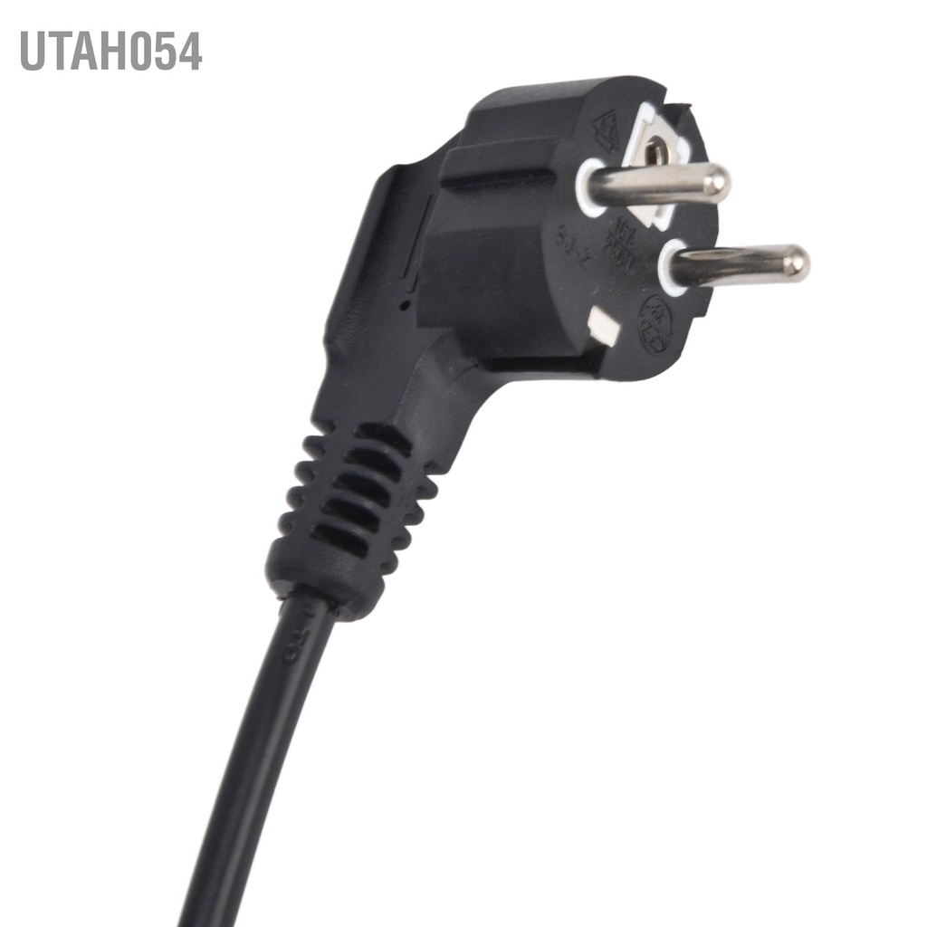 Utah054 Máy làm bánh quế hai mặt Sưởi ấm nhanh ăn sáng gia đình không dính 1200W EU Cắm 220‑240V