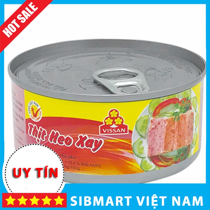 Thịt heo xay Vissan 170g - SibMart Việt Nam - SC0046