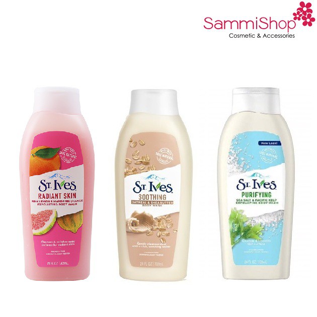 Sữa Tắm St.Ives Dưỡng Da Body Wash