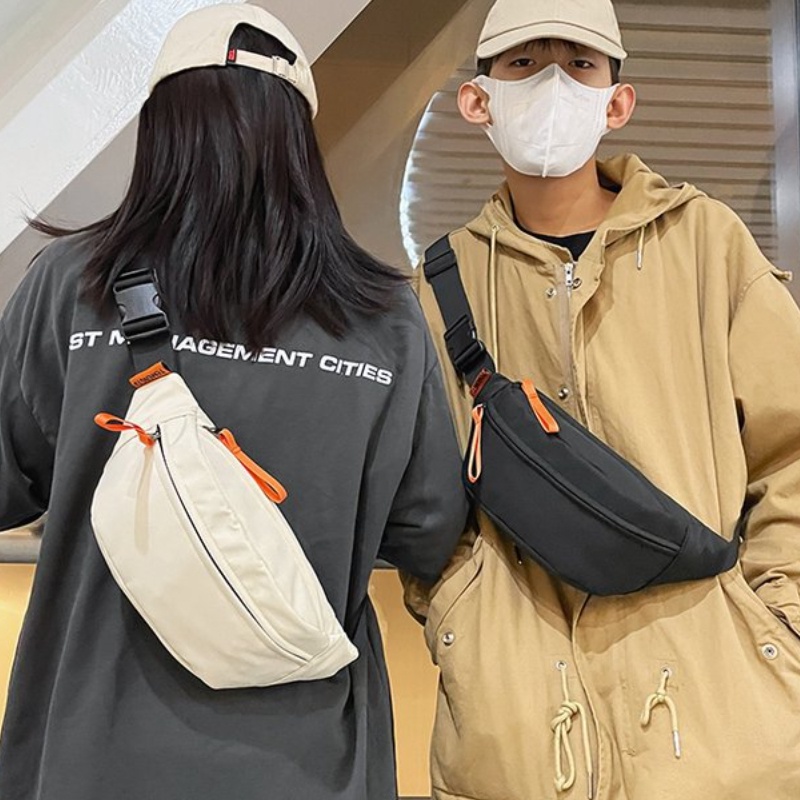 Túi đeo chéo nylon mini thời trang Hàn Quốc dành cho nam