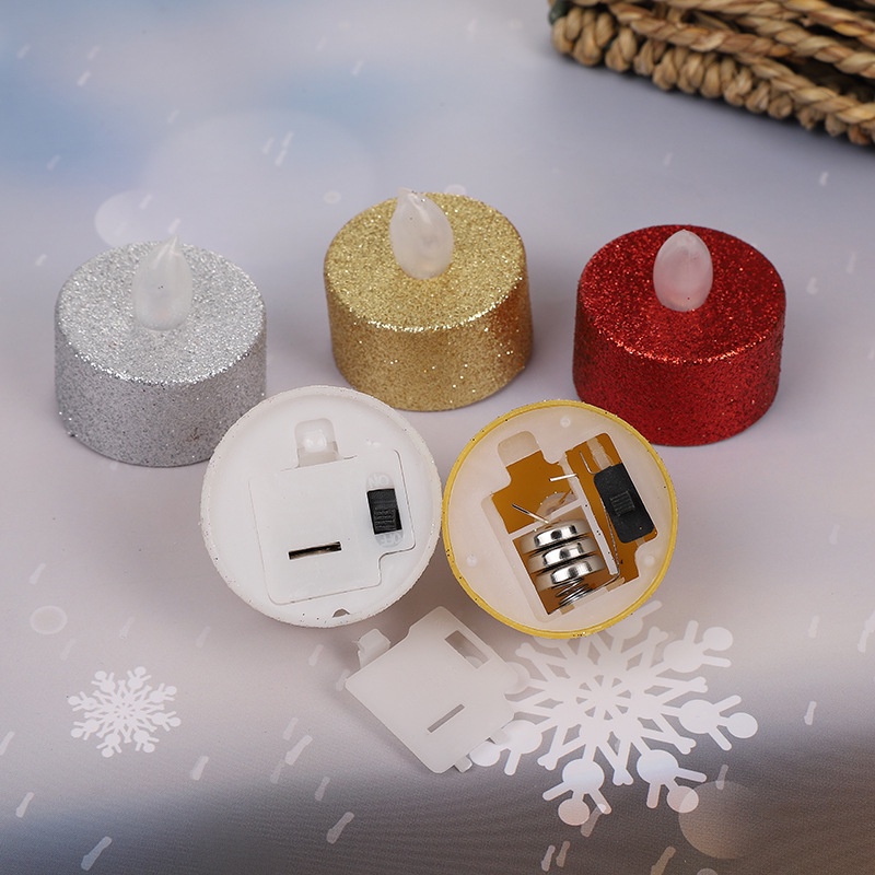 Đèn LED hình cây nến sáng tạo lãng mạn trang trí nhà cửa
