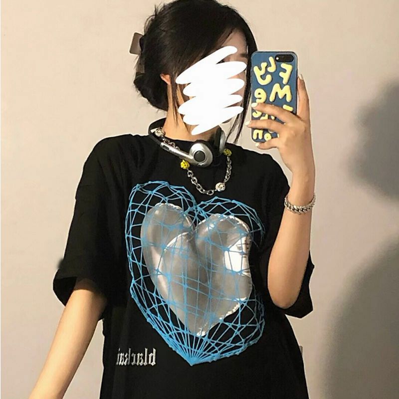 Áo Thun Nữ 100% Cotton Form Rộng Unisex Ulzzang