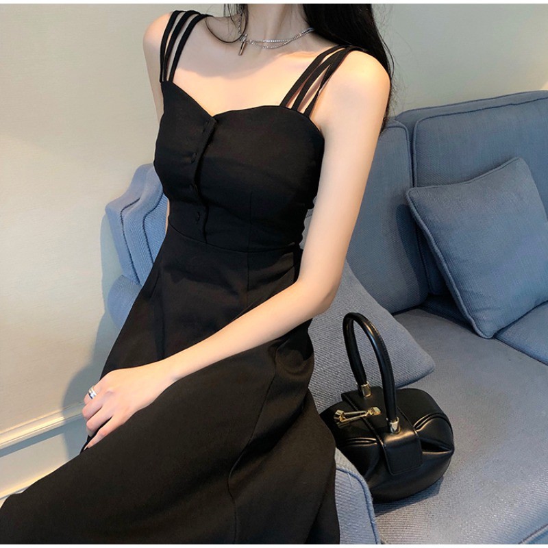 Váy Nữ, Váy 2 Dây Sexy, Quyến Rũ Dáng Xoè Gợi Cảm Moda.H | BigBuy360 - bigbuy360.vn