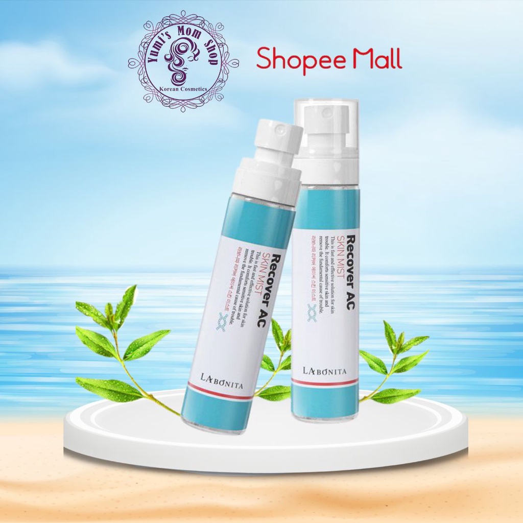 Xịt Khoáng giảm mụn La Bonita Recover AC Skin Mist 100ml
