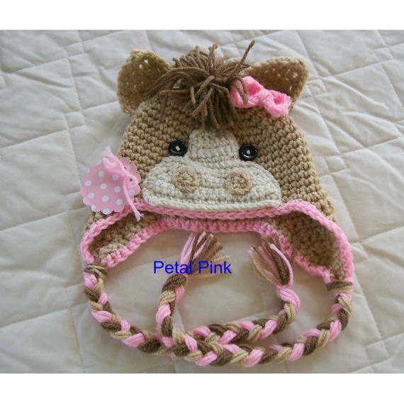 Mũ len Handmade - Mũ len móc tay hình thú đáng yêu