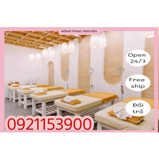 Ga bọc giường spa, nối mi