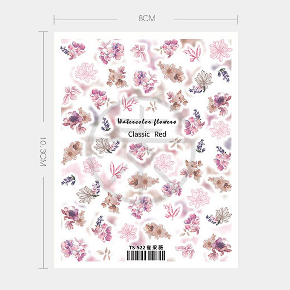 [Hàng mới về] Hình dán trang trí móng tay 3D tự làm thủ công