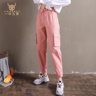 Quần KaKi Túi Hộp Nữ Unisex Jogger BM Shop