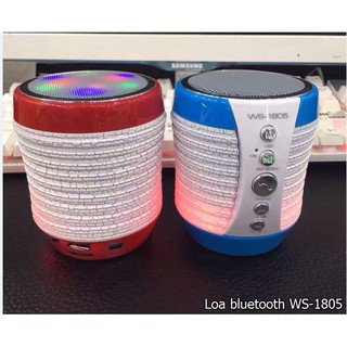Loa bluetooth WS-1805B có đèn led đổi màu cực đẹp