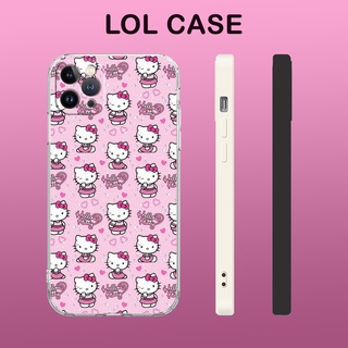 Ốp lưng hello kitty collage cho iphone 5 - iphone 12 ctw20210042