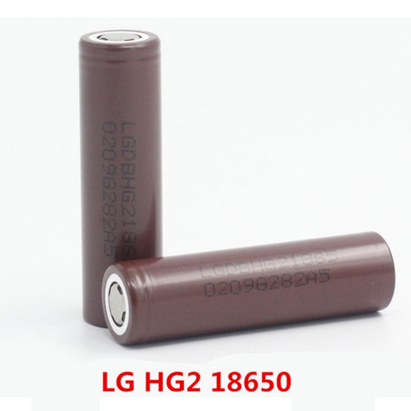 [RẺ VÀ XỊN] Pin 18650 LG HG2 2400mah , Pin nguồn chuyên nghiệp công cụ điện năng lượng cao, máy khoan điện dòng xả 25A