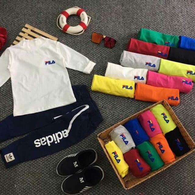 Áo fila size đại cổ 3p cho bé