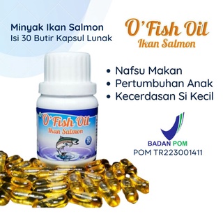 Image of Minyak Ikan Salmon O Fish Oil Penambah Nafsu Makan Anak Vitamin Minyak Ikan Omega 3