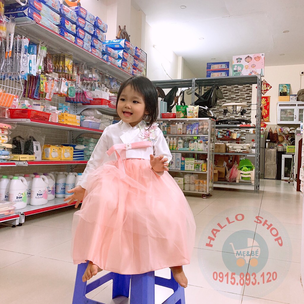 BỘ HANBOK CHO BÉ GÁI