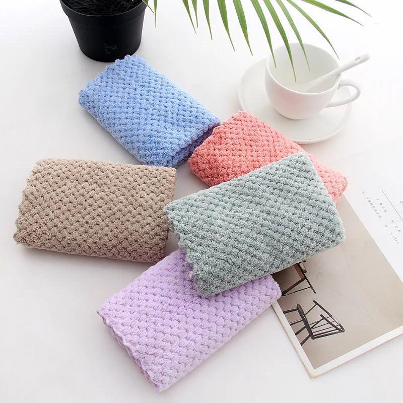 Set 10 cái khăn lau tay ,lau mặt siêu mềm mịn kt 35x35cm 898