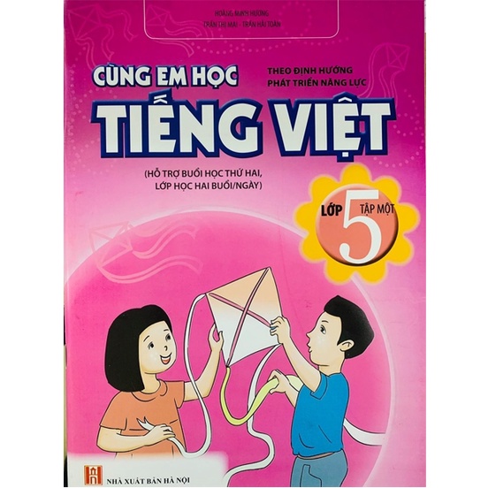 Sách Combo Cùng em học Tiếng Việt lớp 5 (Tập 1+Tập 2)