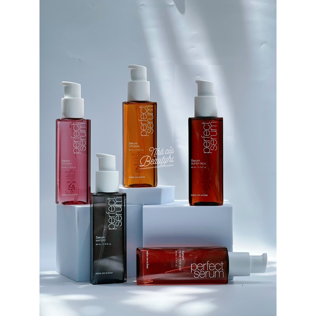 [Bản mới 2022] Dầu gội và serum dưỡng tóc MISEENSCENE PERFECT SERUM