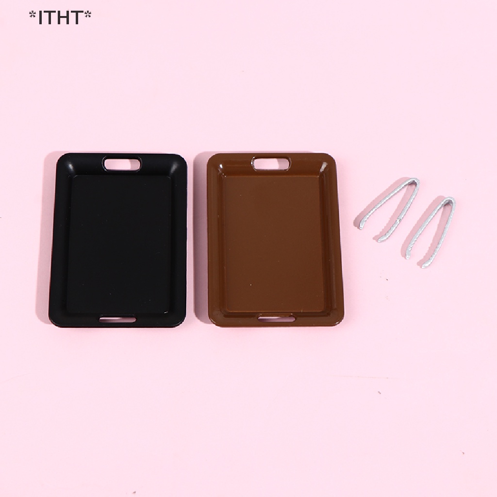 Khay Kim Loại Đựng Bánh Kẹp Tỉ Lệ 1 / 12 Trang Trí Nhà Búp Bê