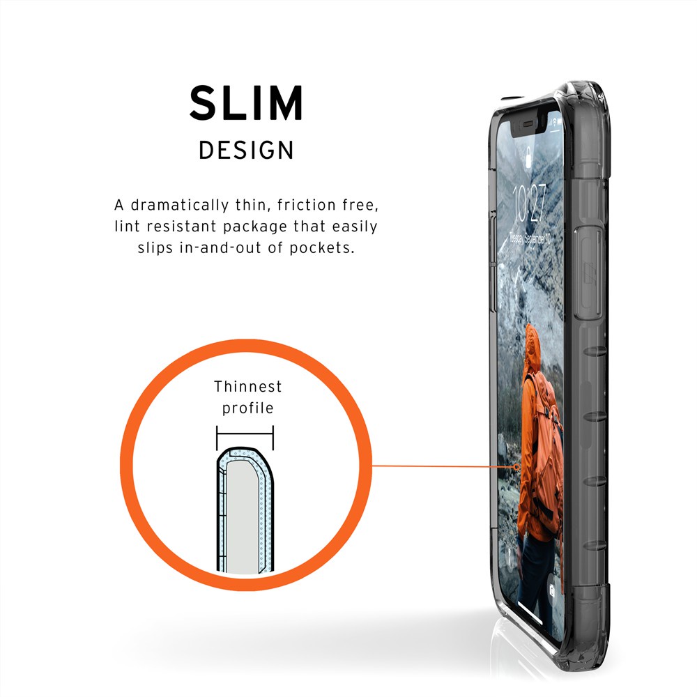 Ốp Điện Thoại UAG Plyo Trong Suốt Cho iPhone 13 / 12 / 11 / Mini / Pro / Pro Max 13 Pro Max
