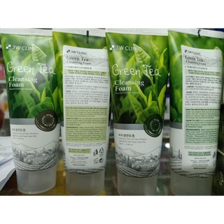 3W Clinic - Green Tea Cleansing Foam Hàn Quốc