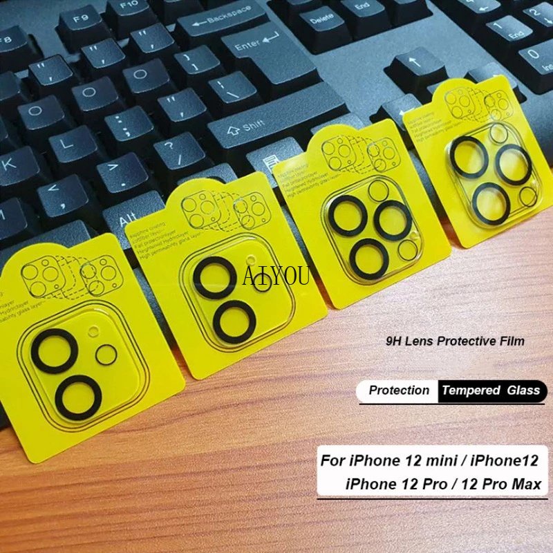 Kính Cường Lực 20D Bảo Vệ camera Sau Cho iPhone 14 Pro Max iPhone 13 / 13 Mini Pro Max / iPhone12 / 11 12