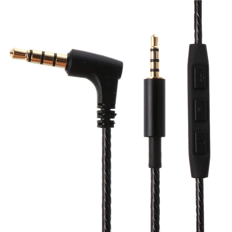 Dây Cáp Âm Thanh Chuyển Đổi Cổng 3 5mm Sang 2 5mm 3 5mm Dài 1 5m Có Mic Tiện Dụng