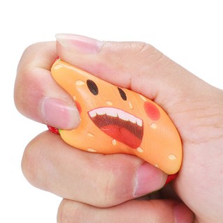 Squishy dẻo hình bánh Hamburger dễ thương