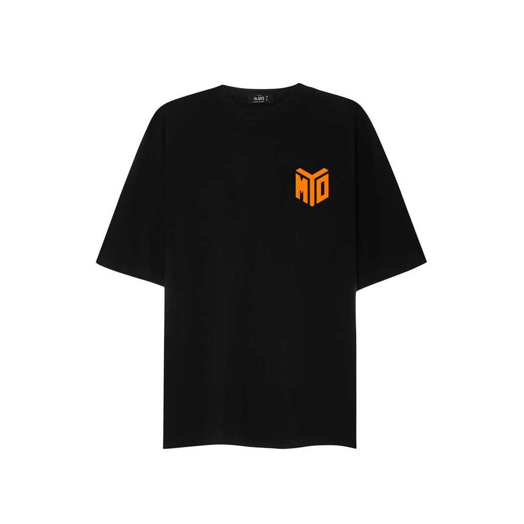 Áo Phông Nam Đẹp MYO Vải Cotton In Hình Warning