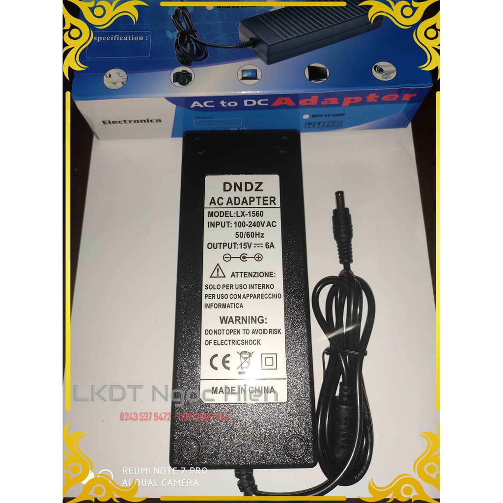 Nguồn  15V-6A