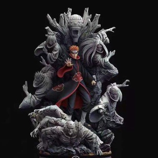✢♤☃Naruto Hộp mù làm bằng tay Uchiha Itachi Banka Kashi Naruto Akatsuki Bộ sưu tập mô hình tổ chức Đồ chơi trang trí