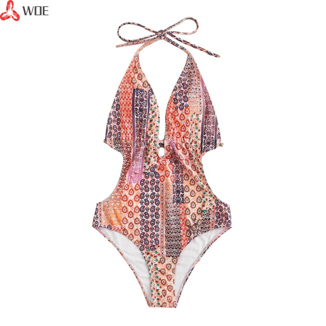 Bikini In Hoa Lưng Cao Gợi Cảm Cho Nữ | BigBuy360 - bigbuy360.vn