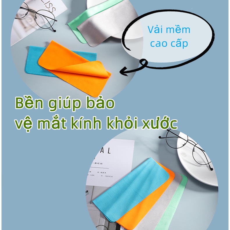 GIÁ TỐT NHẤTKhăn Lau Kính Đa Năng Mềm Mịn cao cấp-chuyên dụng Lau Mắt Kính Cận ,ĐỒ DA,TRANG SỨC