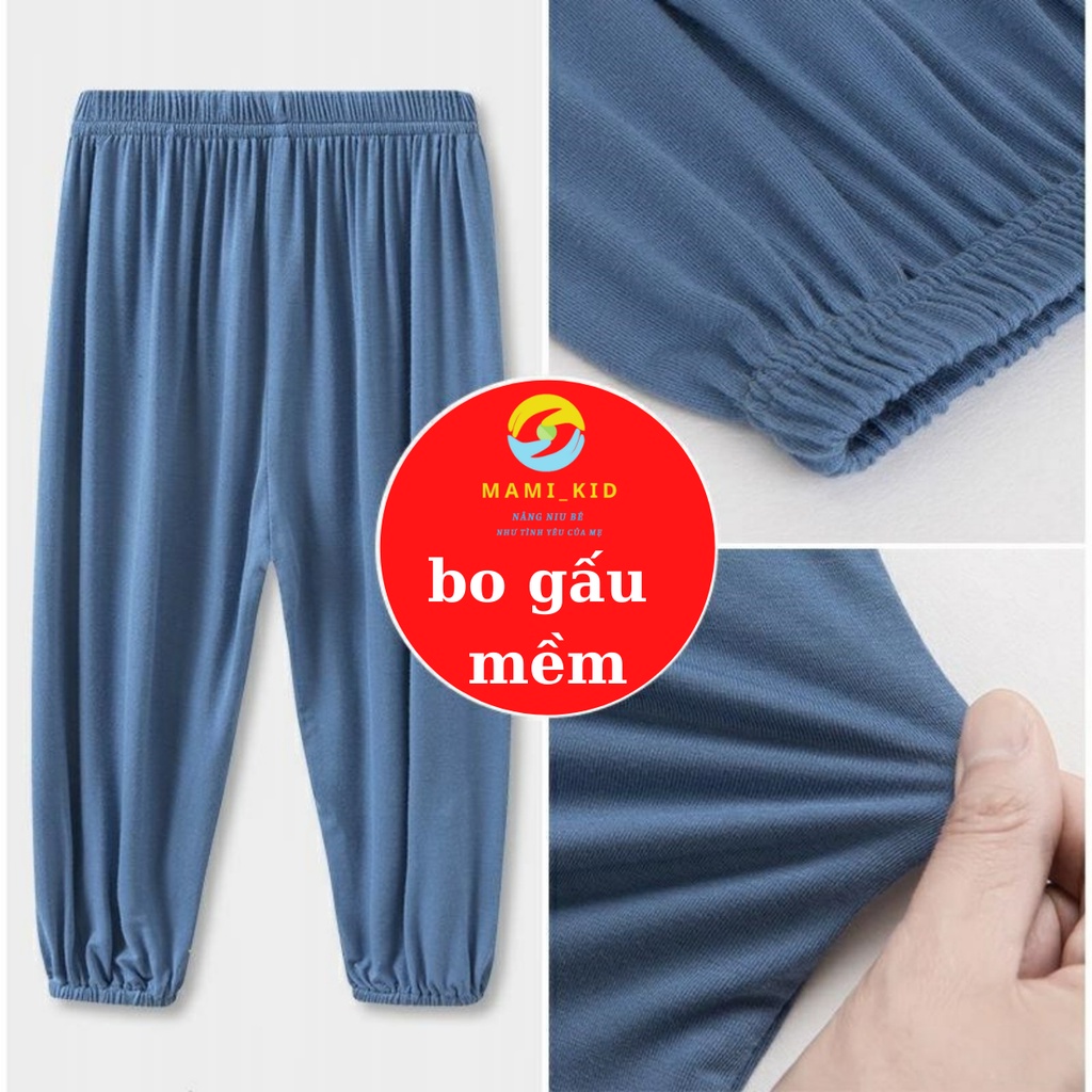 quần áo bé trai bé gái mặc mùa hè cho bé ngủ điều hòa, chống muỗi chất thun cotton mềm đẹp