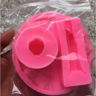 Khuôn silicon 4d đài sen