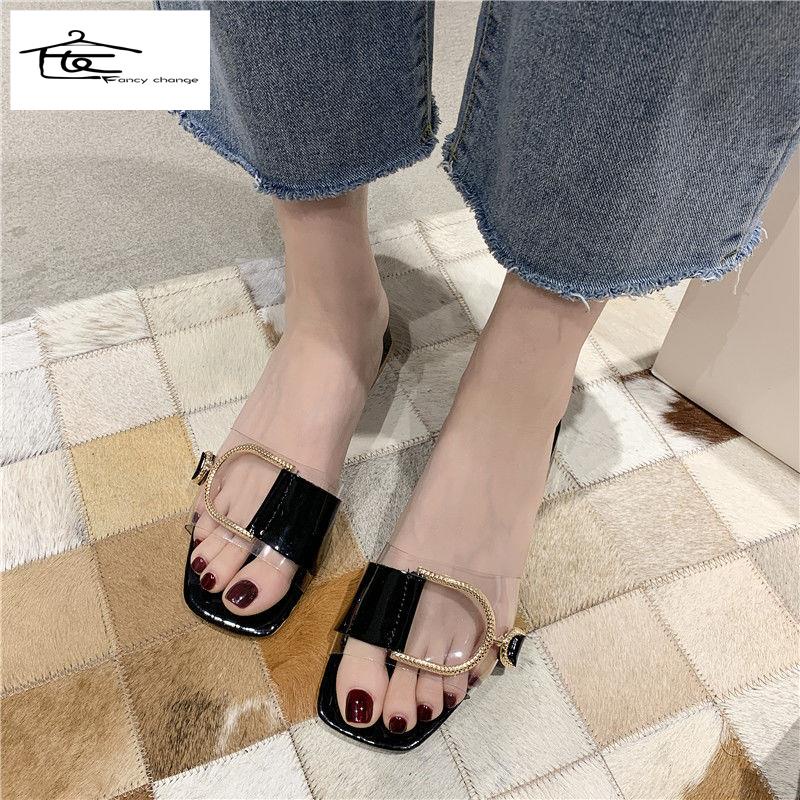 Dép Sandal Đế Dày Thời Trang Dành Cho Nữ