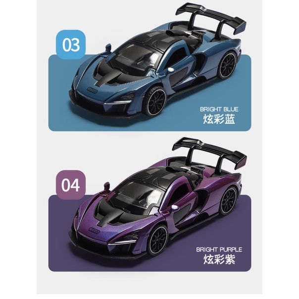 Mô Hình Xe Hơi McLaren Bằng Hợp Kim Tỉ Lệ 1:32 Chất Lượng Cao
