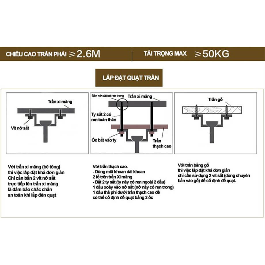 Quạt trần kết hợp đèn chùm - HL-FAN007