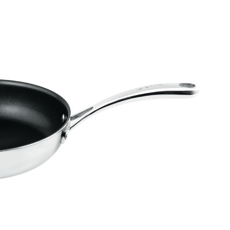 Chảo Inox cao cấp 2 lớp đáy liền Tri-Max - Bảo Hành Chính Hãng